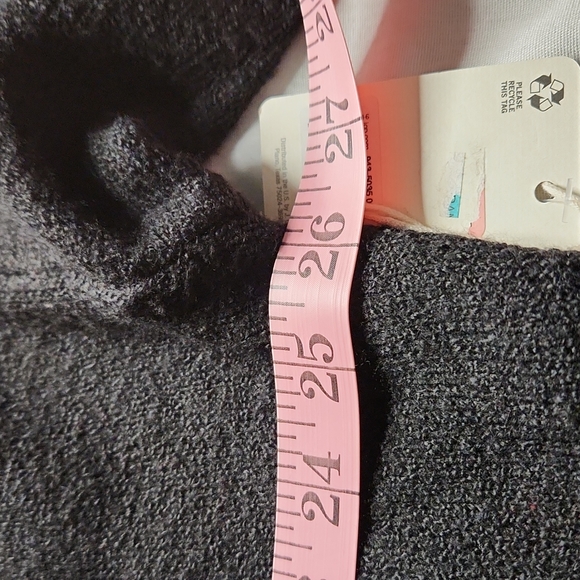 A.N.A Black  Knit V Neck Long Sleeve Pullover Sweater Size 0X - Picture 11 of 12